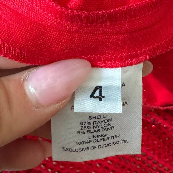 Area Crystal Embellished Gown - Picture 9 of 9